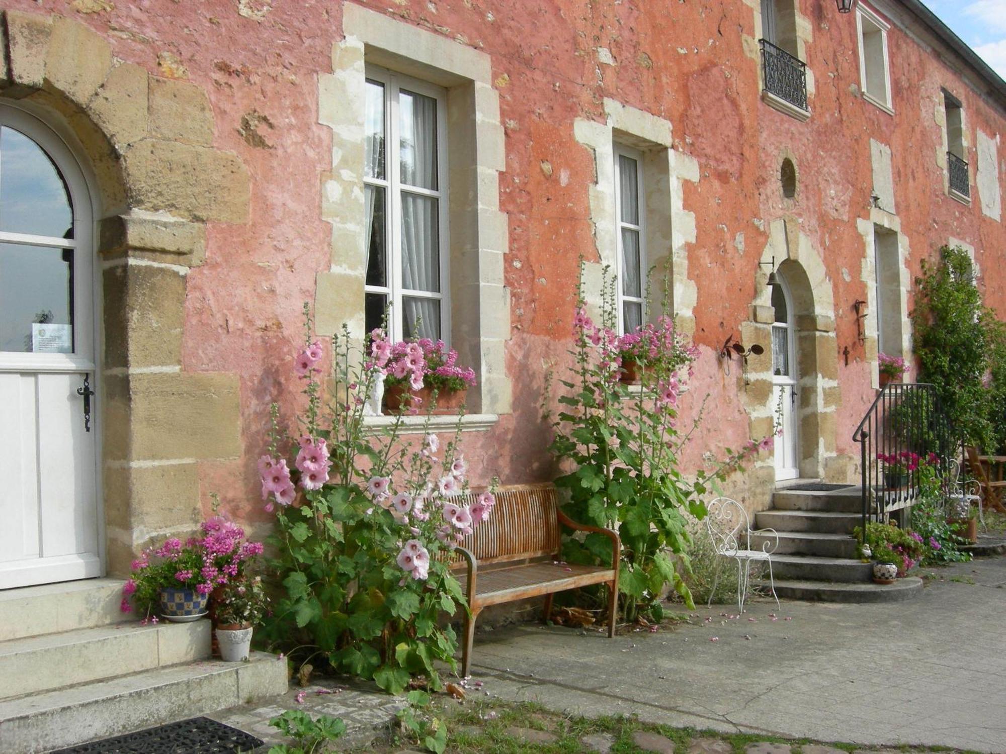 La Ferme Rose Bed & Breakfast Cergy Eksteriør bilde