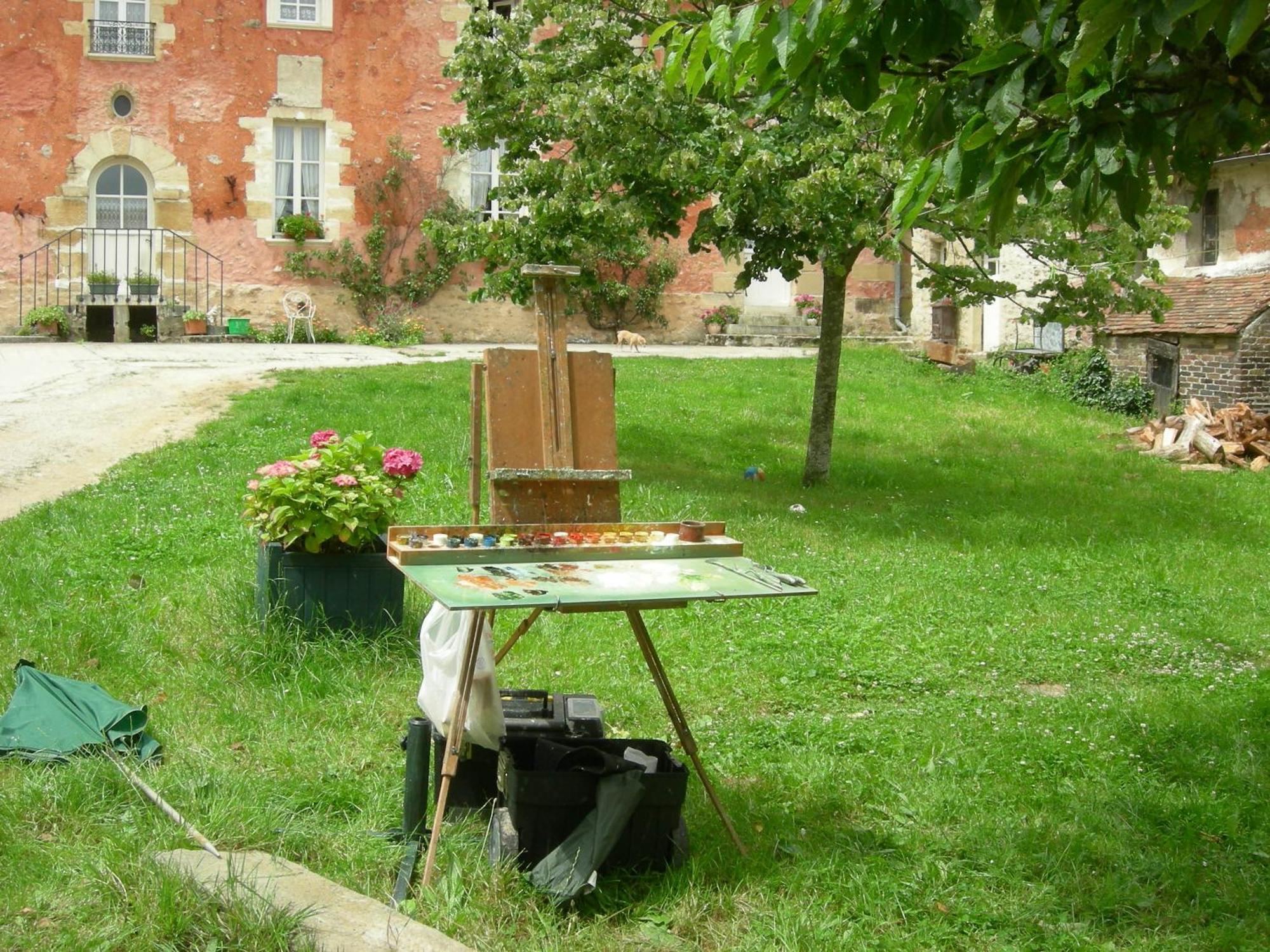 La Ferme Rose Bed & Breakfast Cergy Eksteriør bilde